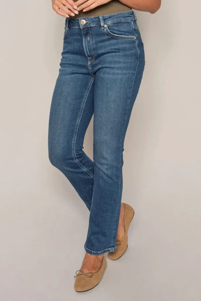 Everest Hera Jeans Ankle | Blue | Jeans fra Mos Mosh