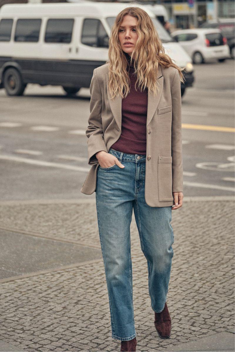 Fauna Elina Blazer | Falcon | Blazer fra Mos Mosh - Image 7