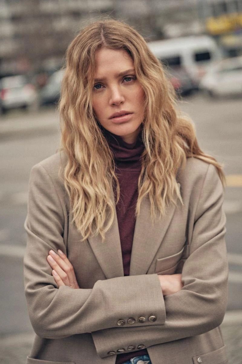 Fauna Elina Blazer | Falcon | Blazer fra Mos Mosh - Image 8