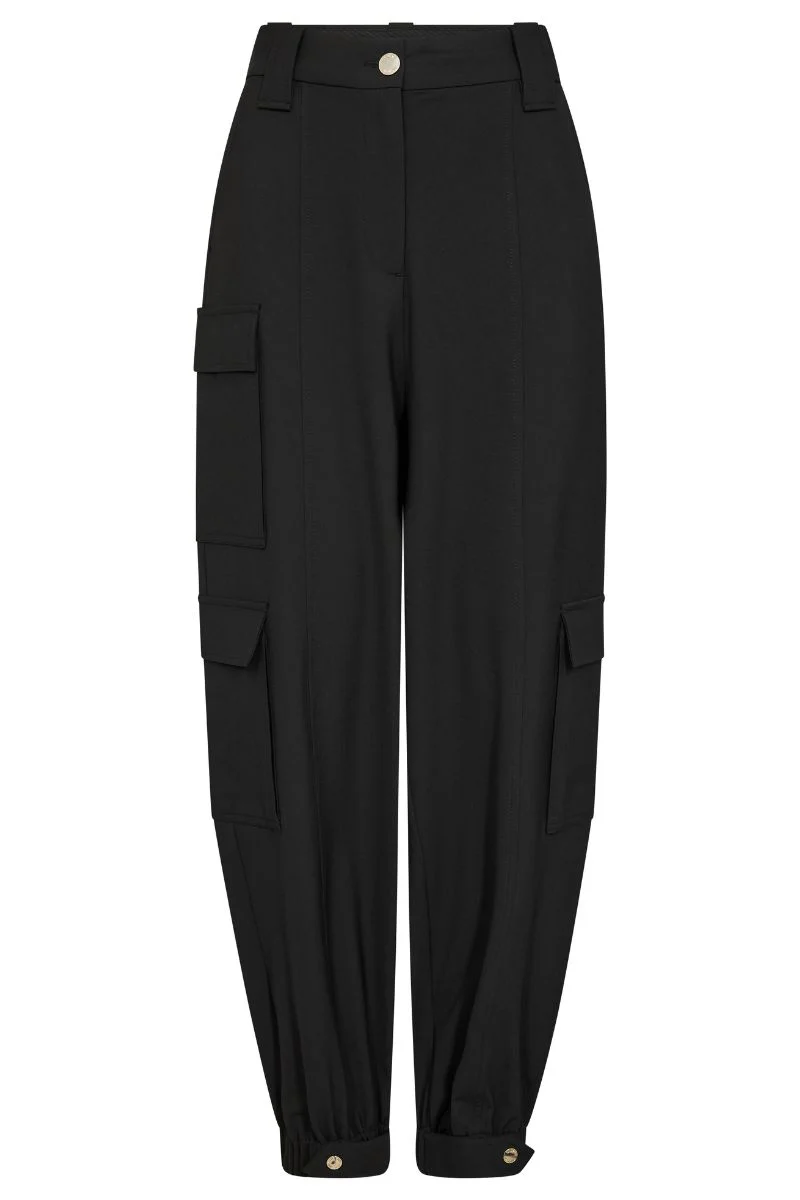 Fine Piet Pants Ankle | Black | Bukser fra Mos Mosh