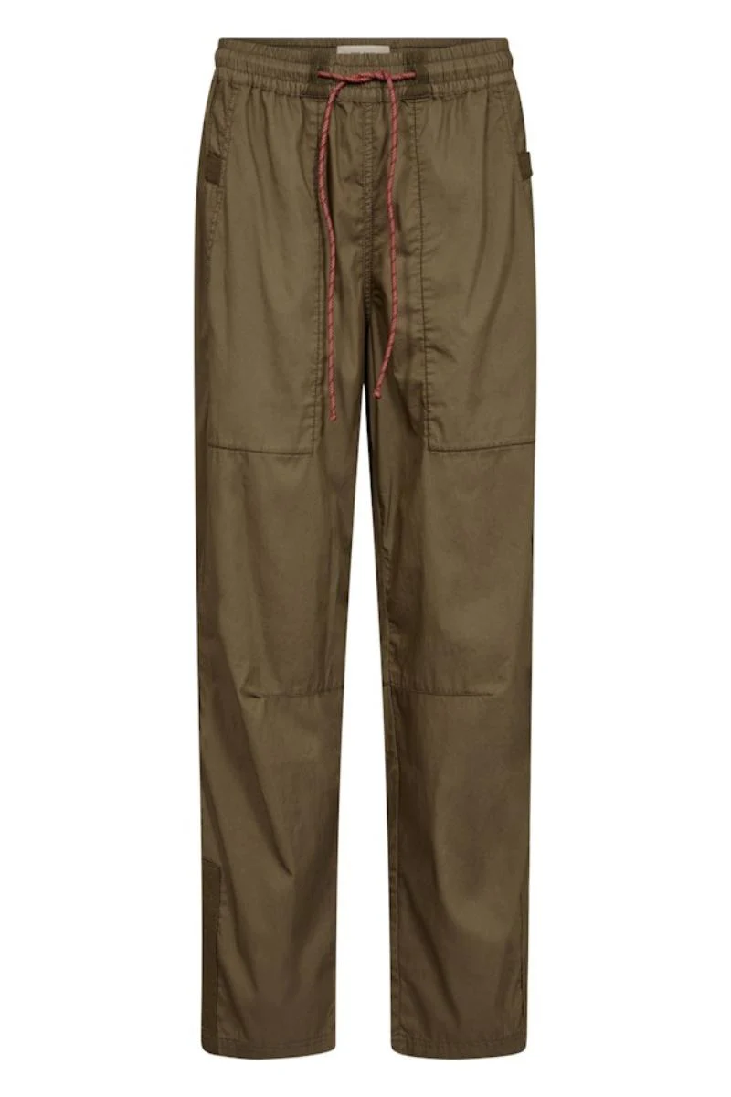 Franka Tivo Pant 30' | Burnt Olive | Bukser fra Mos Mosh - Image 2