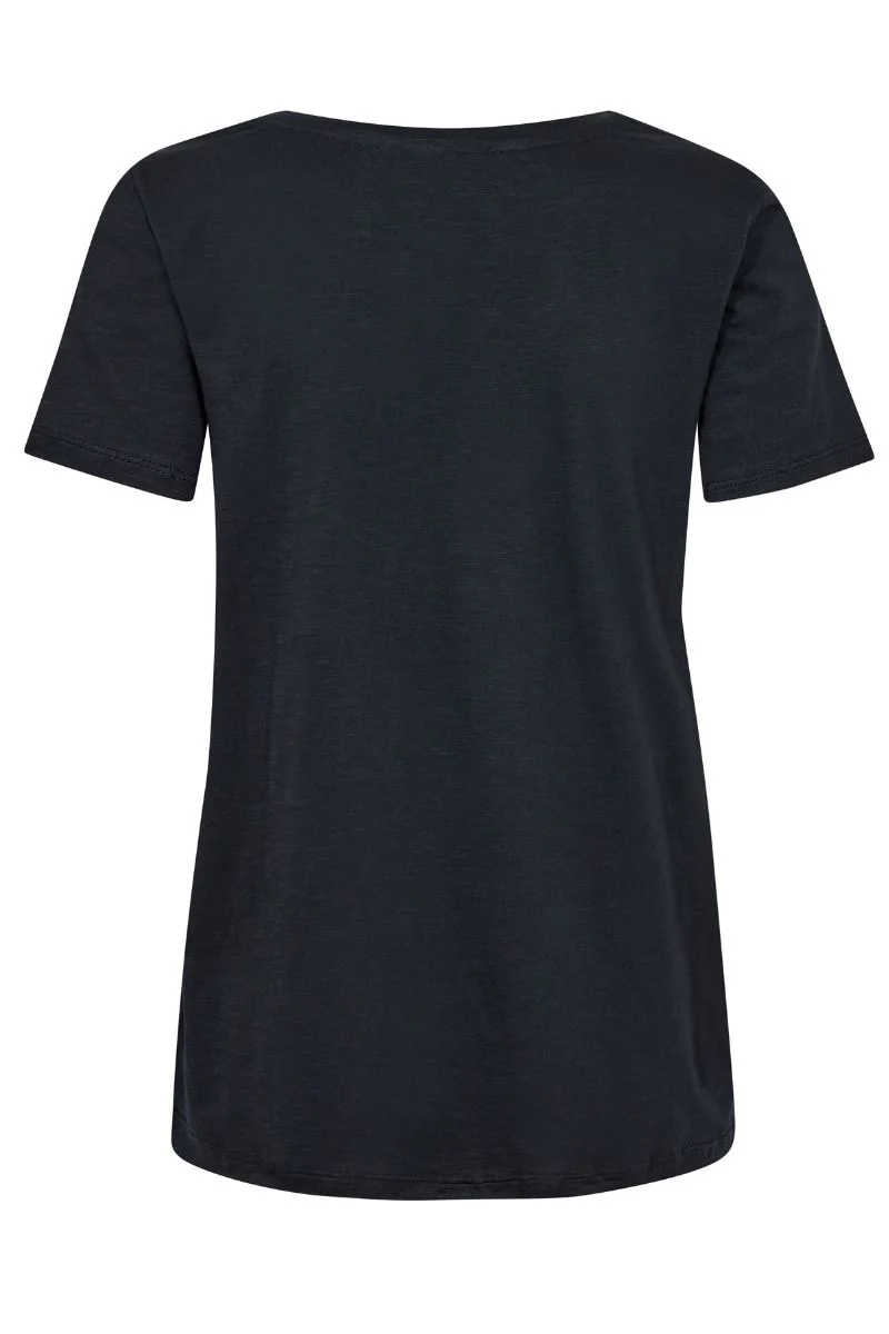 Gethi Deco Tee | Salute Navy | T-shirt fra Mos Mosh - Image 4
