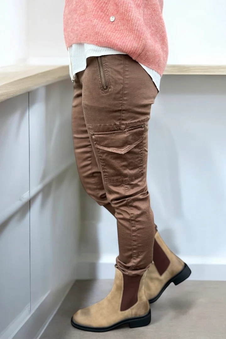 Gilles Timaf Pant Regular | Rain Drum | Bukser fra Mos Mosh - Image 2