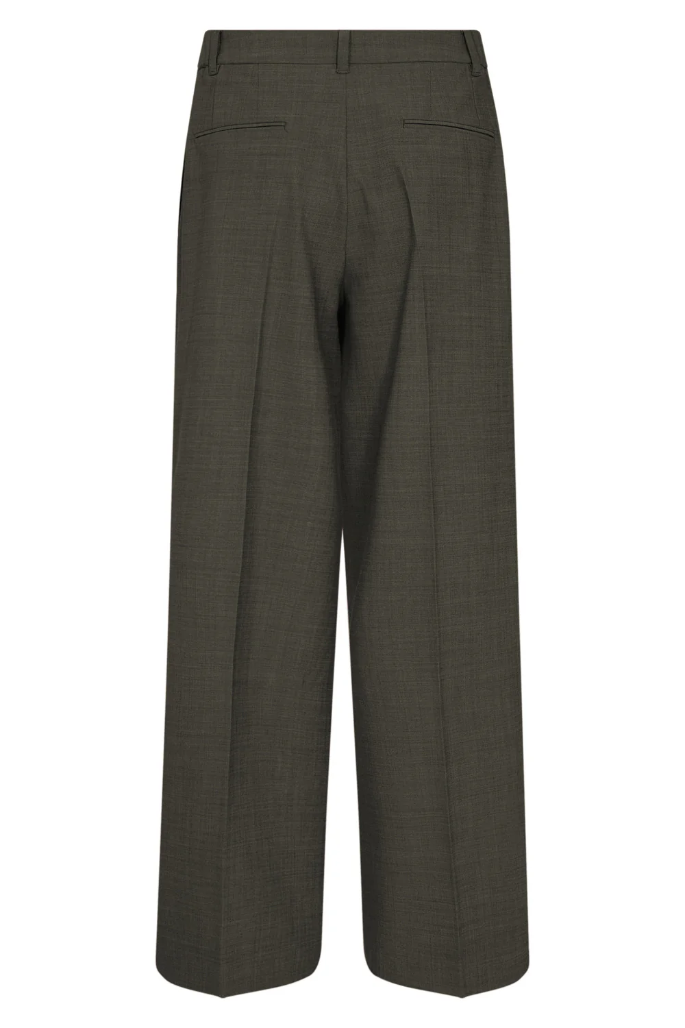 Haley Dynamic Luxe Pant Regular | Dark Green | Bukser fra Mos Mosh - Image 2