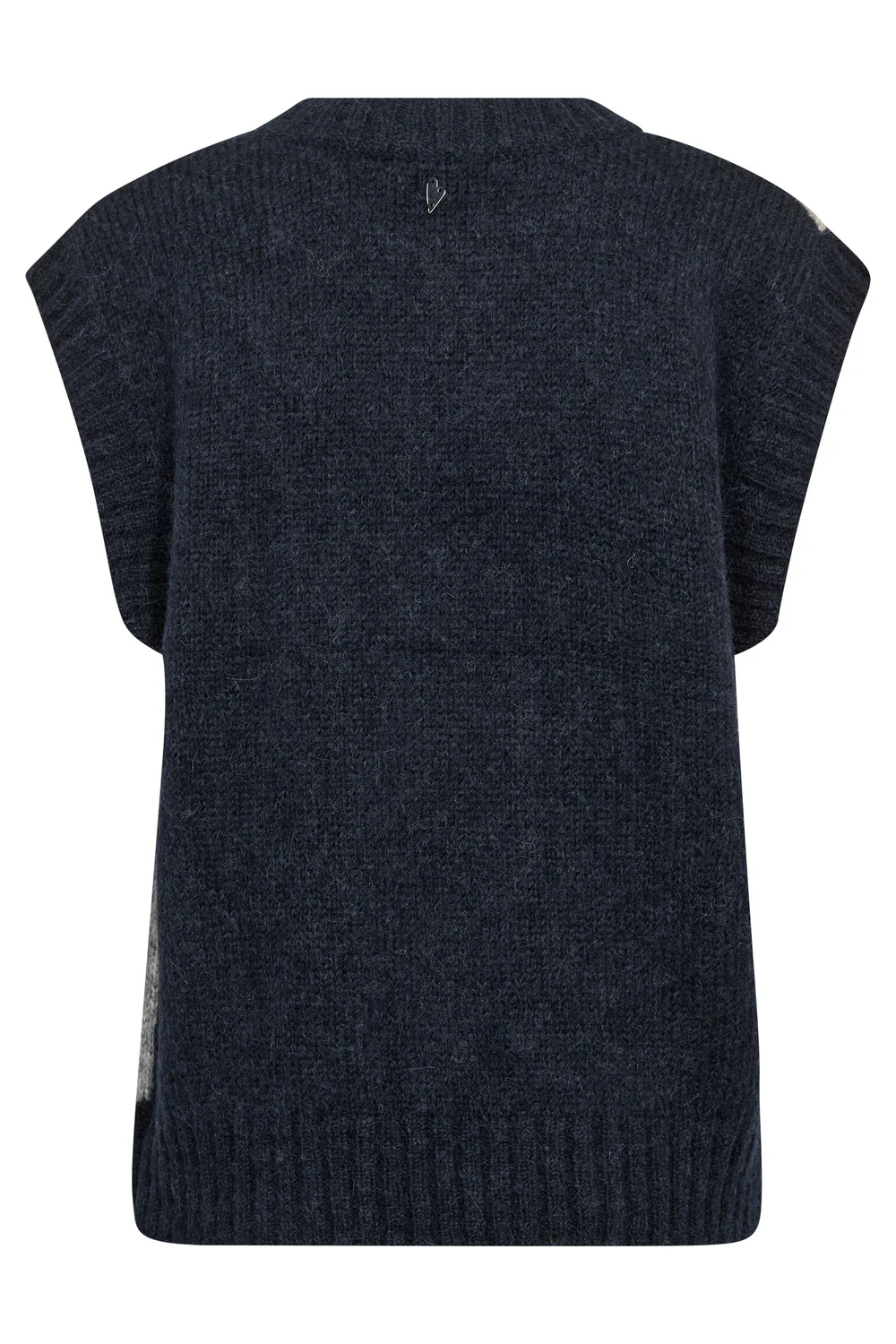 Jennine Knit Vest | Salute Navy | Strik fra Mos Mosh - Image 5