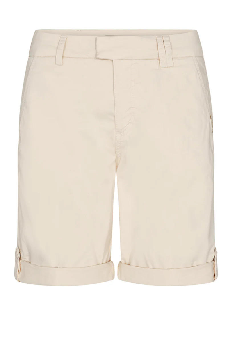 Jolanda Chino Shorts | Pearled Ivory | Shorts fra Mos Mosh - Image 2