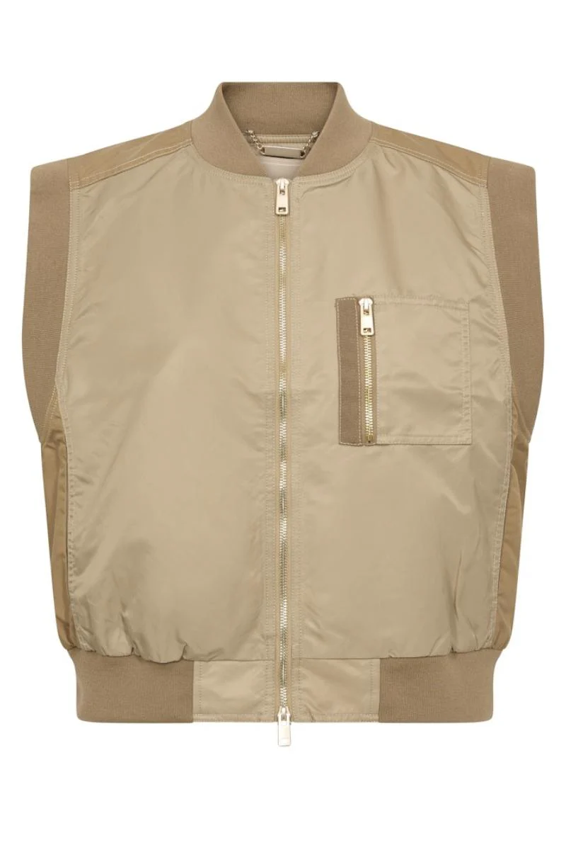 Jovo Neola Waistcoat | Twill | Vest fra Mos Mosh - Image 4