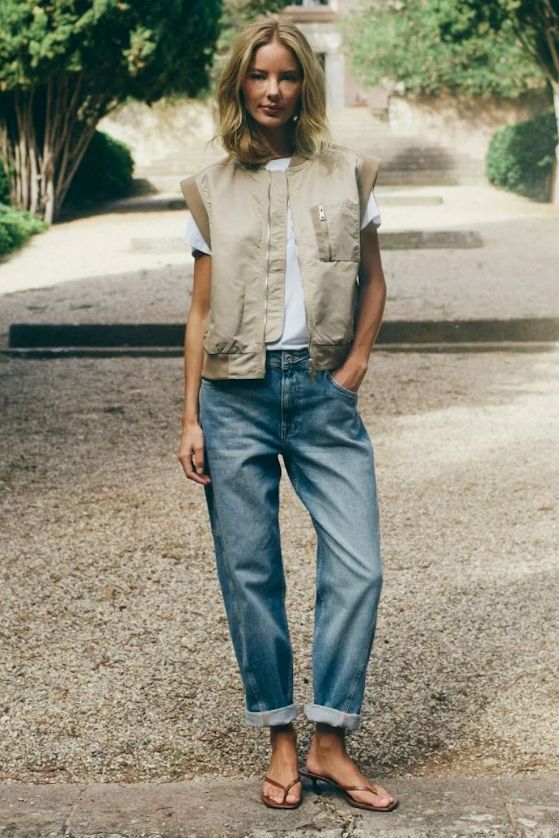 Jovo Neola Waistcoat | Twill | Vest fra Mos Mosh - Image 5