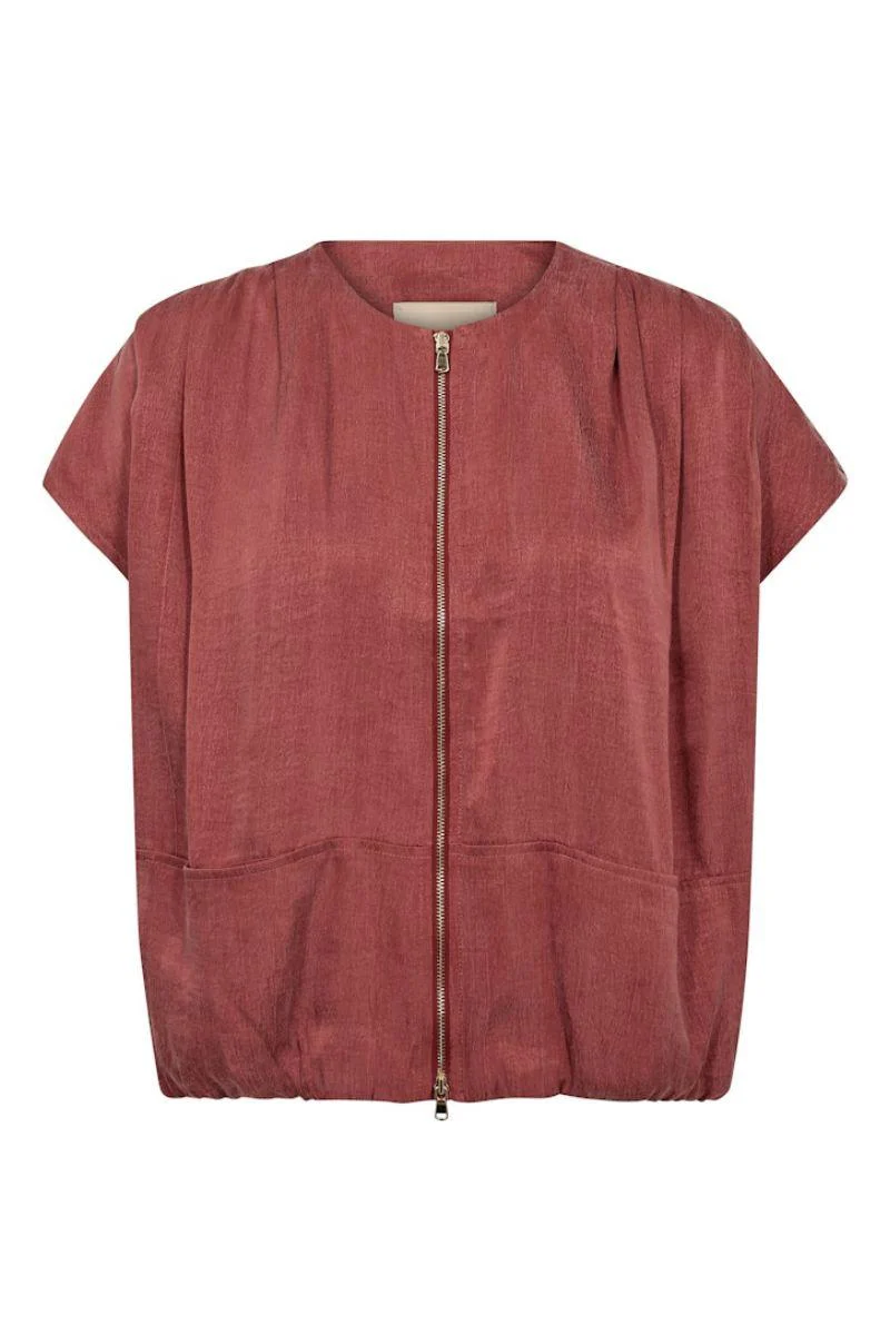 Keli Nadie Blouse | Cowhide | Bluse fra Mos Mosh - Image 3