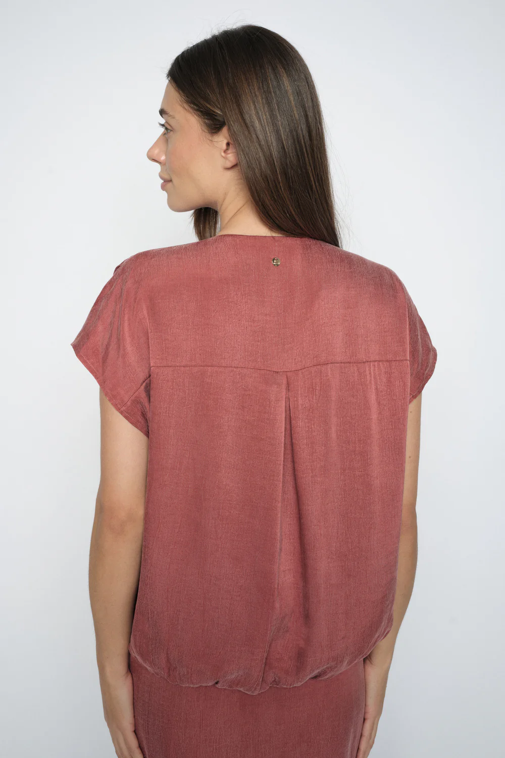 Keli Nadie Blouse | Cowhide | Bluse fra Mos Mosh - Image 9