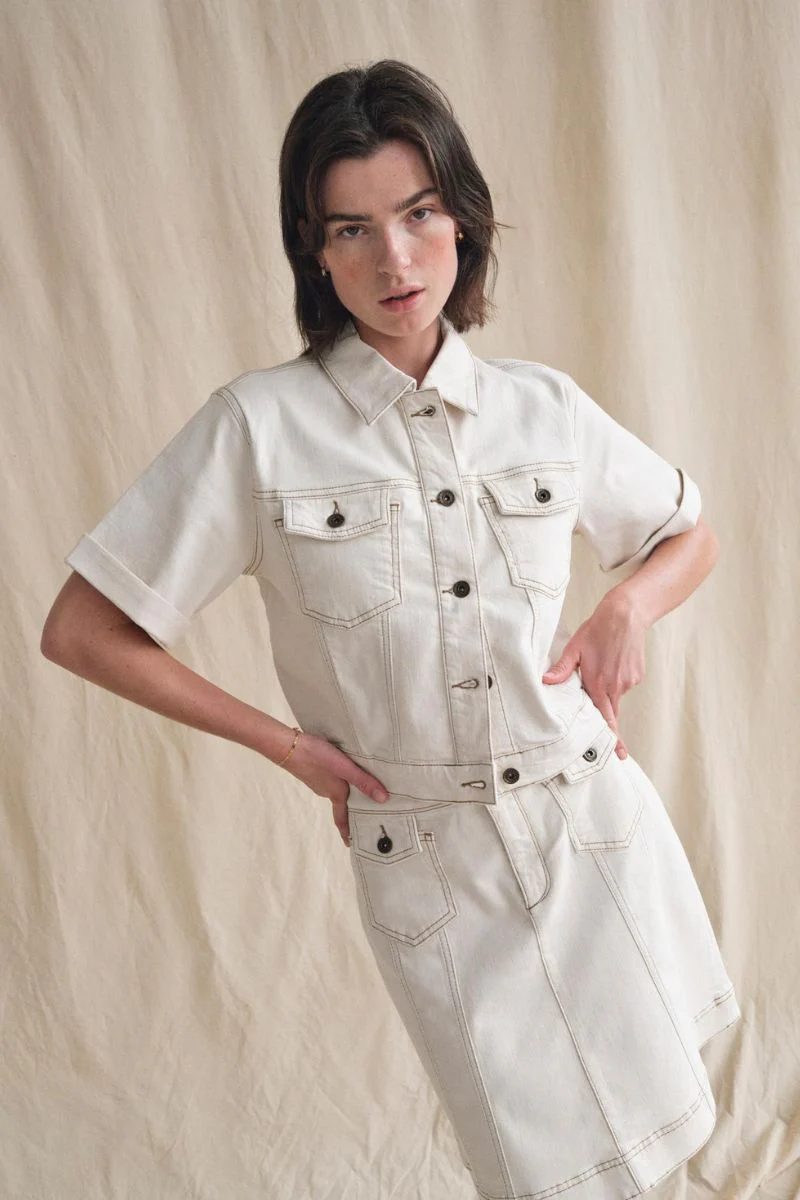 Lette Clay Jacket | Clay | Jakke fra Mos Mosh - Image 6