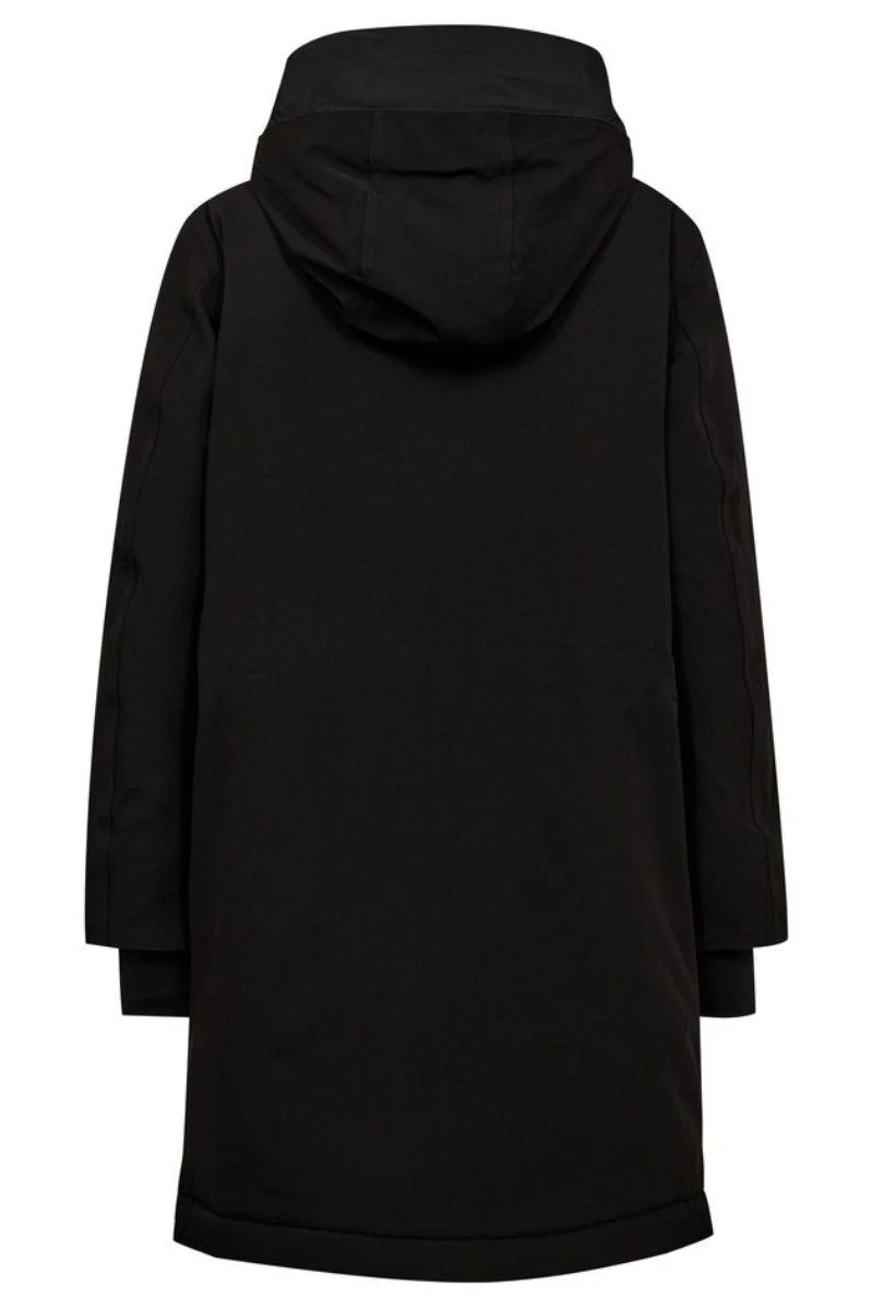 Lissa Bora Coat | Black | Jakke fra Mos Mosh - Image 4