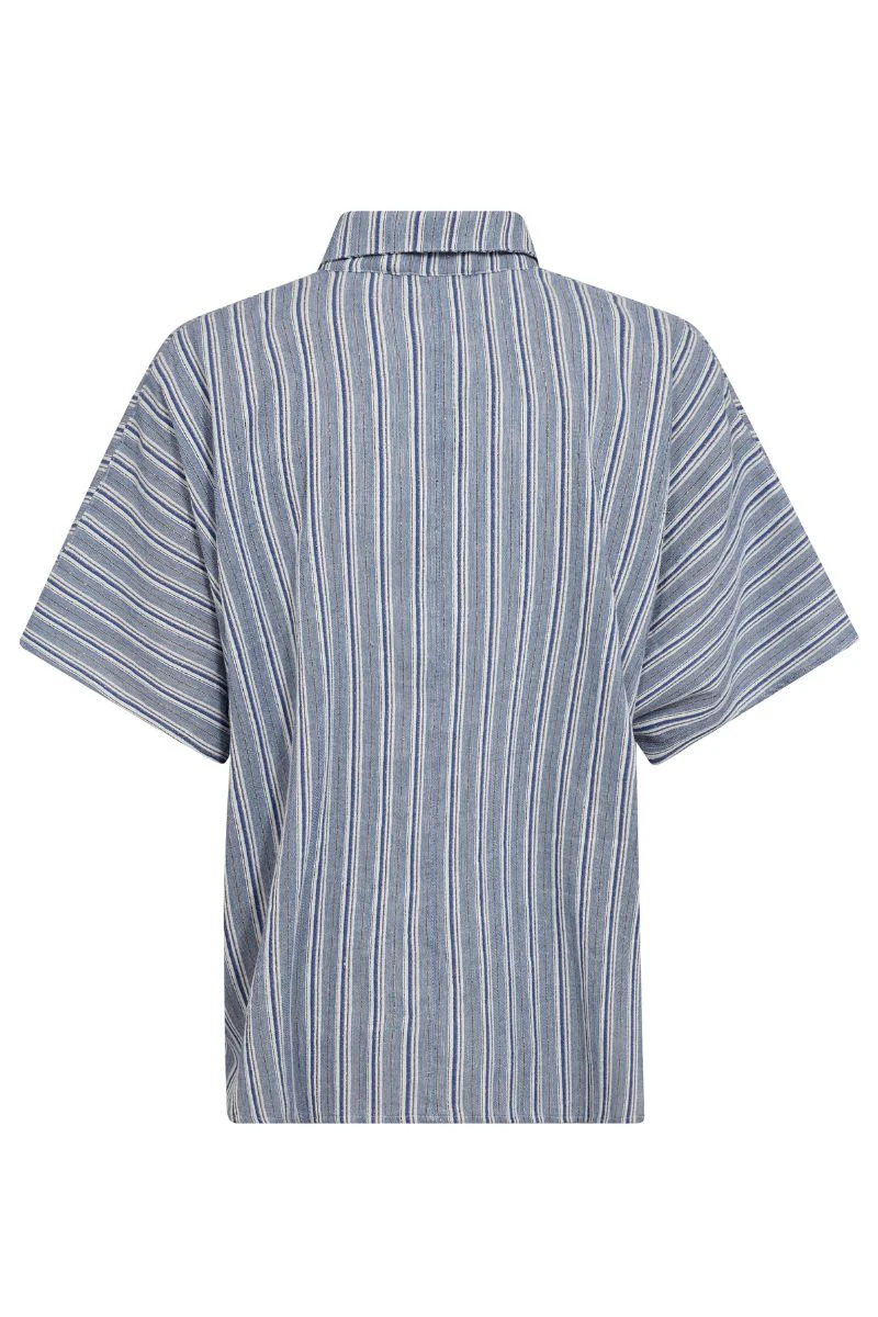 Lowana Friz Stripe Blouse | Regatta | Bluse fra Mos Mosh - Image 3