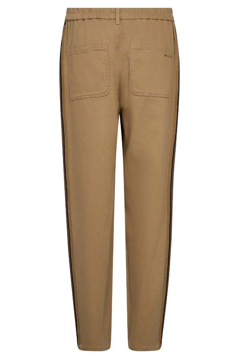 Maison Lassen Pant Ankle | True Camel | Bukser fra Mos Mosh - Image 4