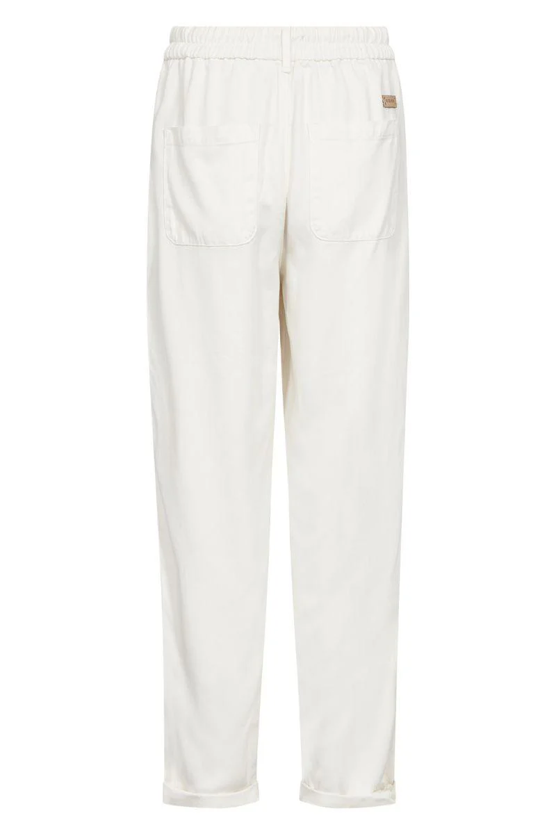 Maison Stalom Pant Ankle | Ecru | Bukser fra Mos Mosh - Image 4