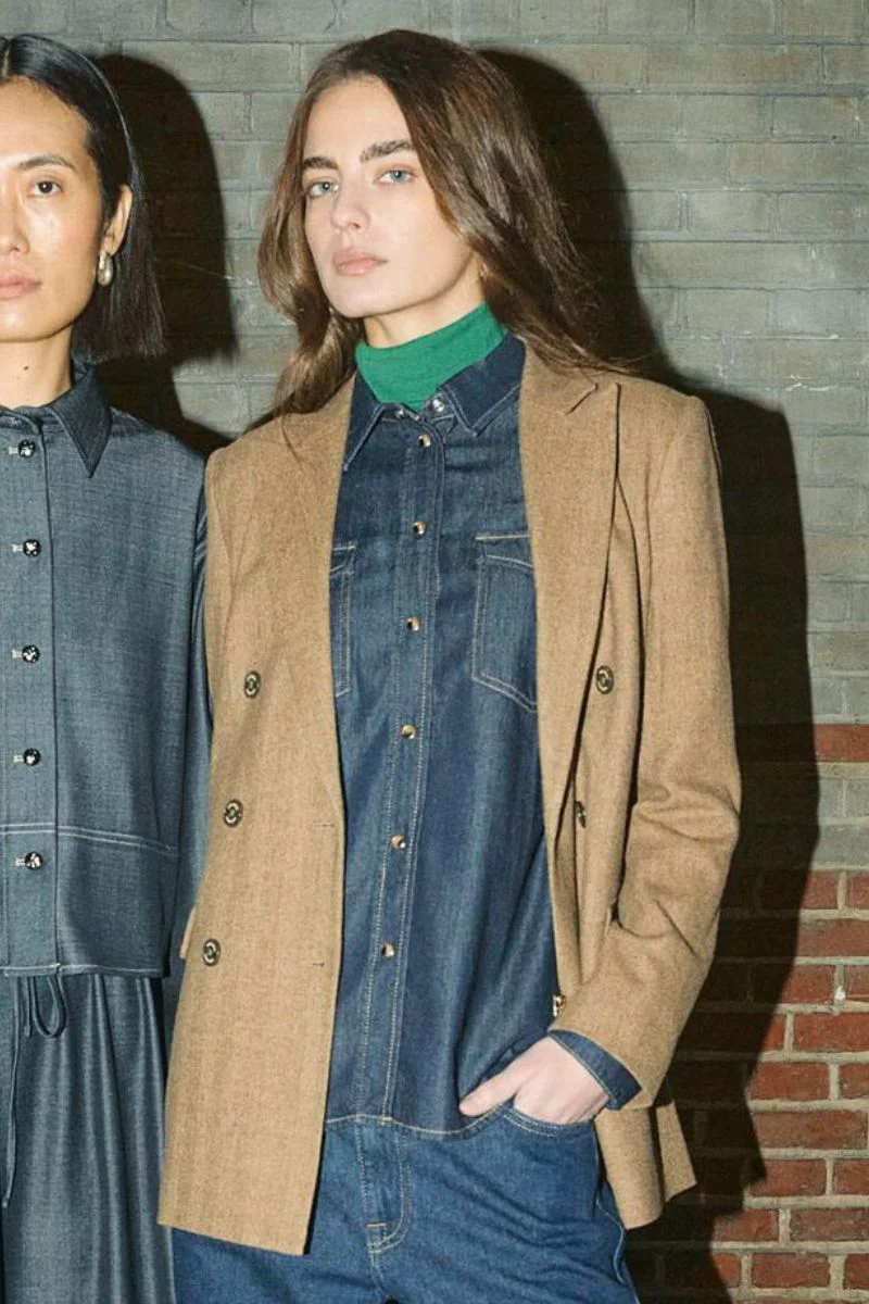 Malie Gabby Blazer | True Camel | Blazer fra Mos Mosh - Image 6