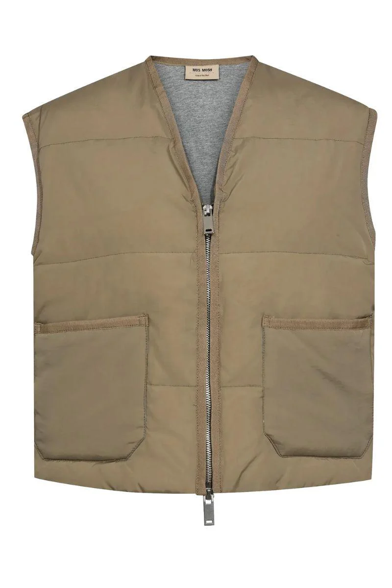 Manja Down Vest | Brindle | Vest fra Mos Mosh - Image 2