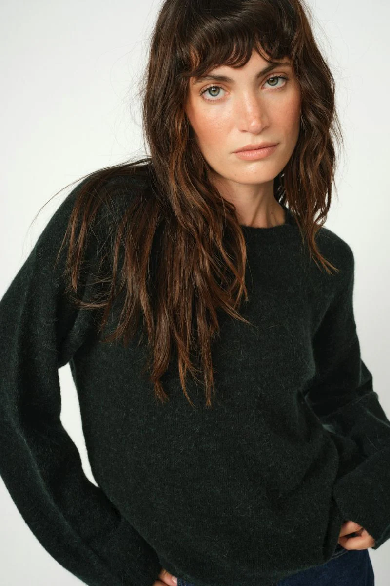 Mape O-Neck Knit | Scarab | Strik fra Mos Mosh - Image 3