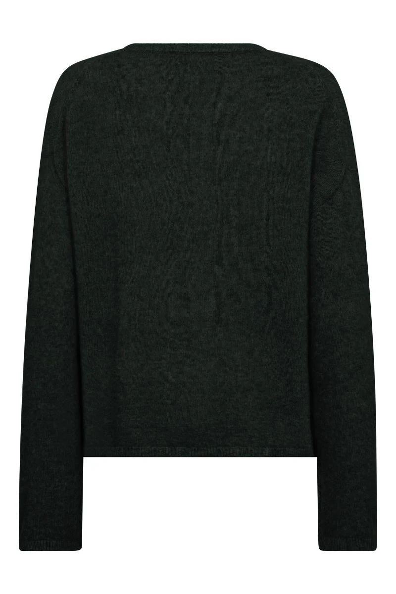 Mape O-Neck Knit | Scarab | Strik fra Mos Mosh - Image 4