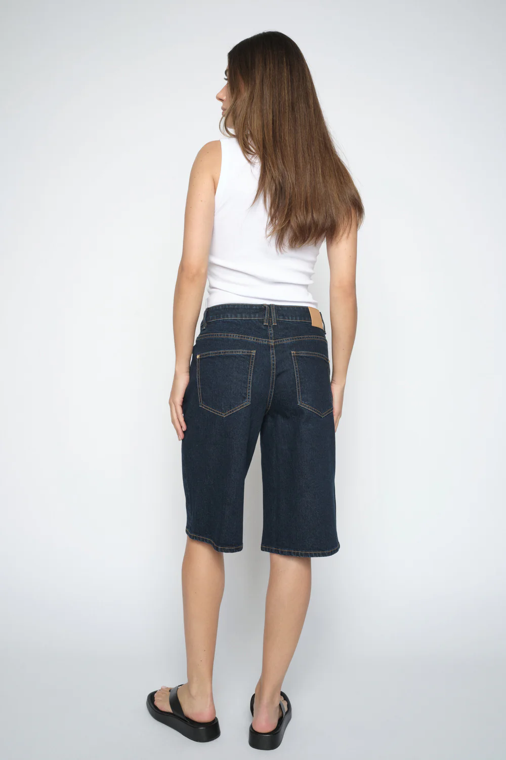 Mathilde Urban Shorts Shorts | Dark Blue | Shorts fra Mos Mosh - Image 3