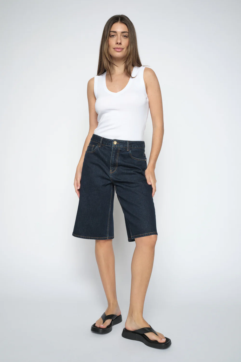 Mathilde Urban Shorts Shorts | Dark Blue | Shorts fra Mos Mosh - Image 4