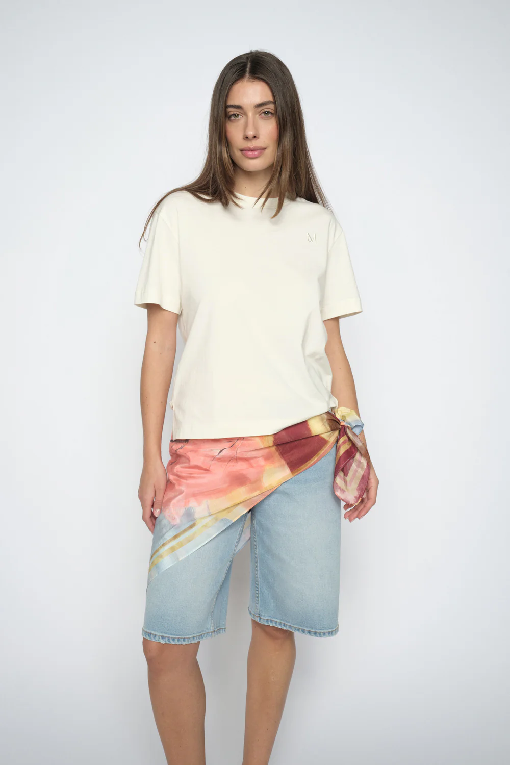 Mathilde Urban Shorts Shorts | Light Blue | Shorts fra Mos Mosh - Image 4