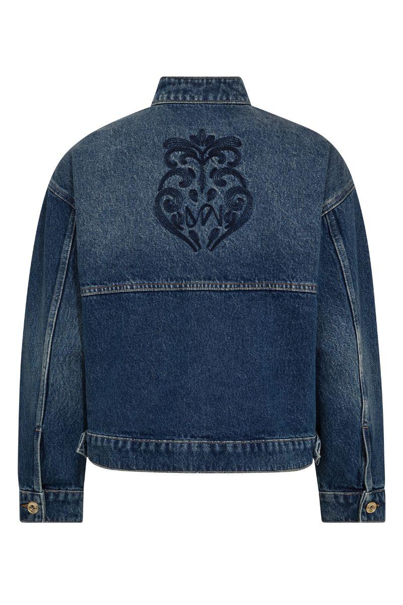 Mavi Denim Jacket | Blue | Jakke fra Mos Mosh - Image 4