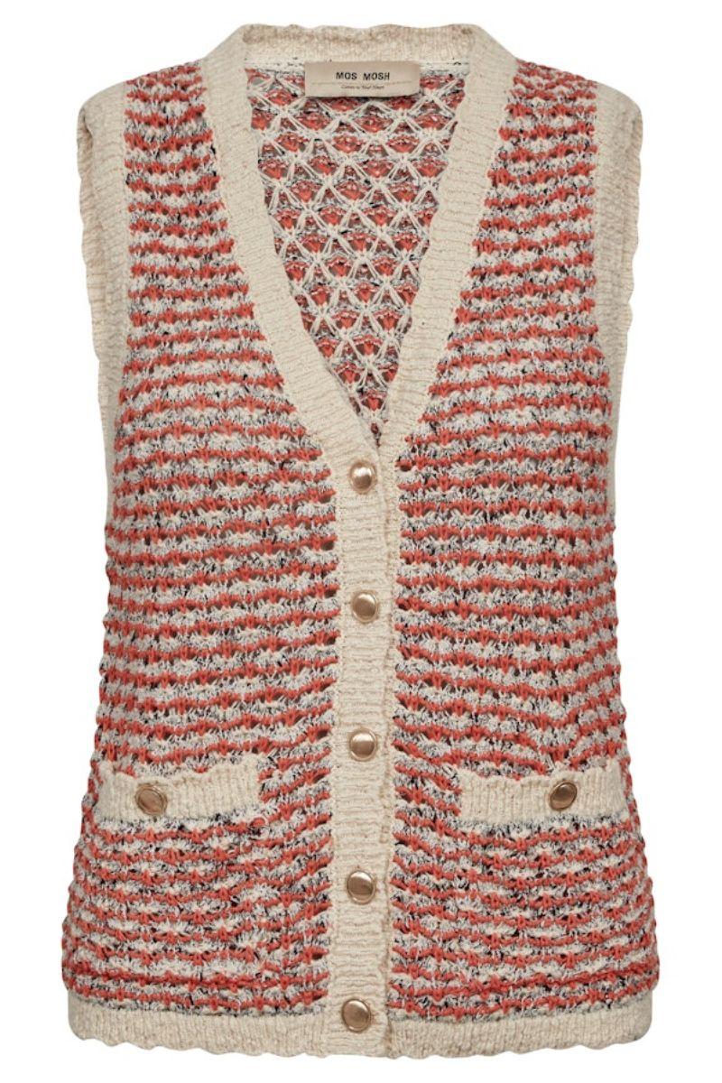 Miah Knit Vest | Emberglow | Vest fra Mos Mosh - Image 3