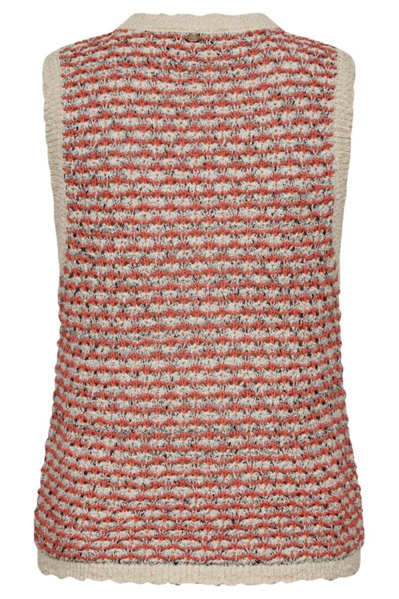 Miah Knit Vest | Emberglow | Vest fra Mos Mosh - Image 6
