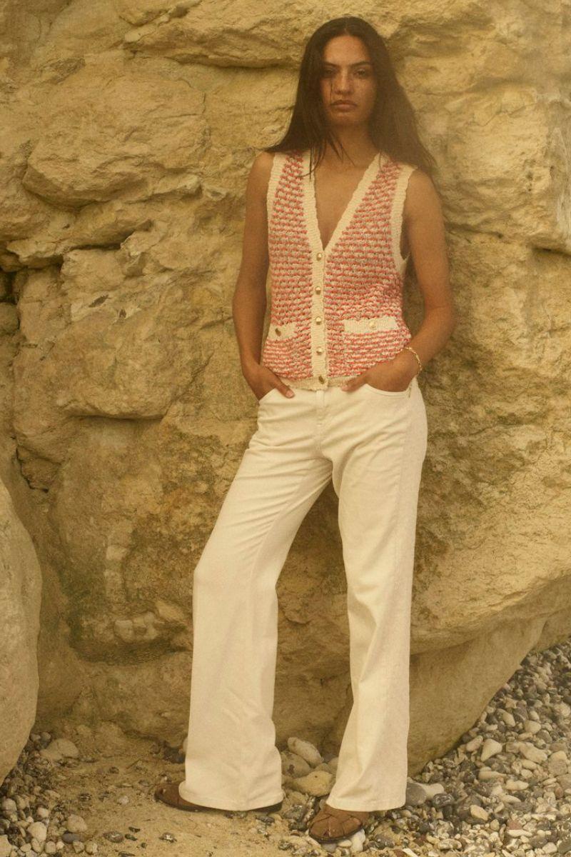 Miah Knit Vest | Emberglow | Vest fra Mos Mosh - Image 8