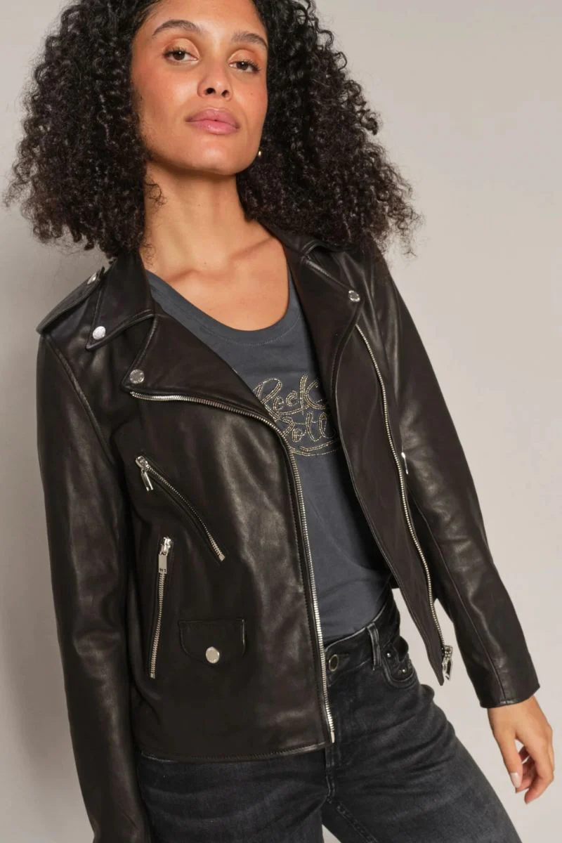 Mitchel Mol Leather Jacket | Læderjakke fra Mos Mosh - Image 11