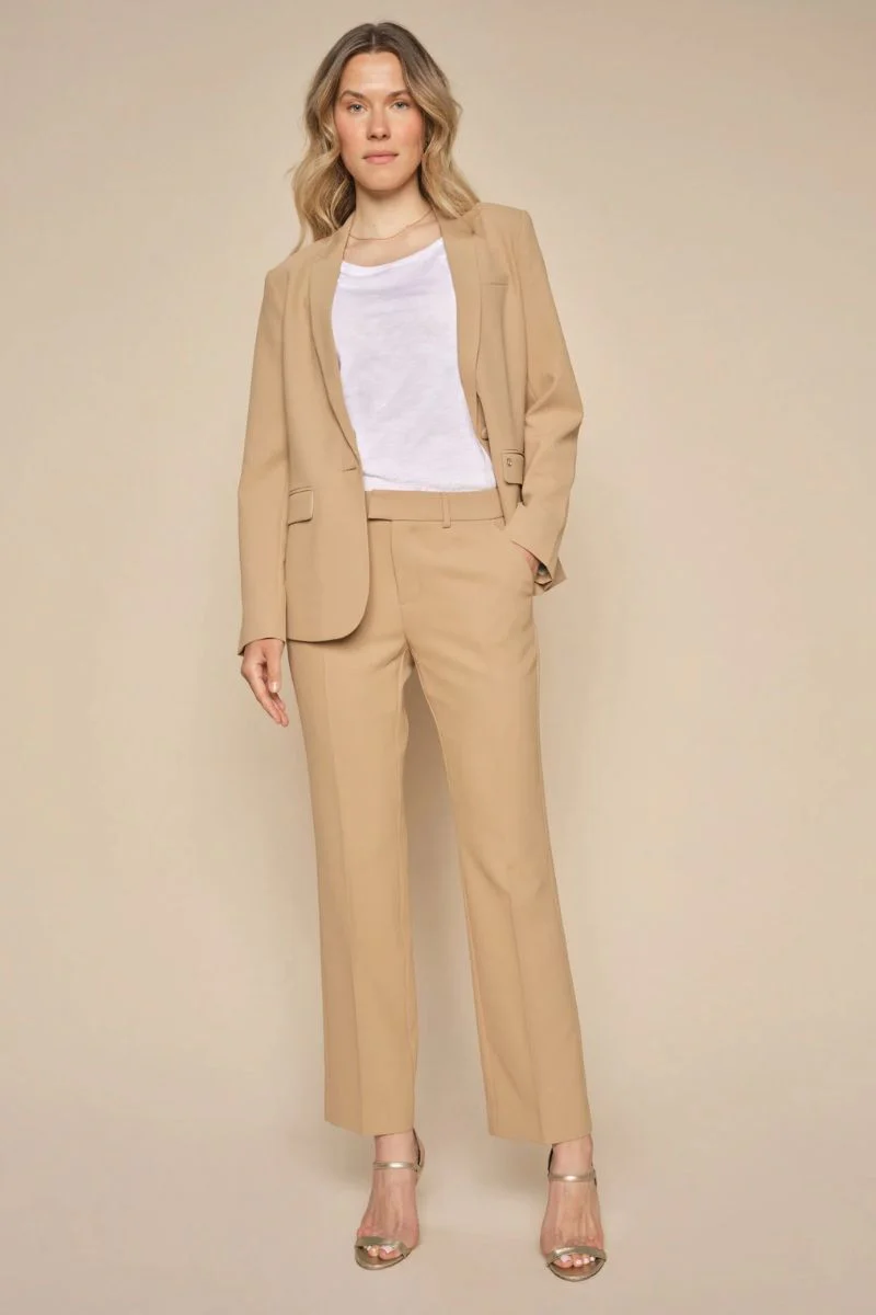 Myla Miley Pant Ankle| Tannin | Bukser fra Mos Mosh - Image 6