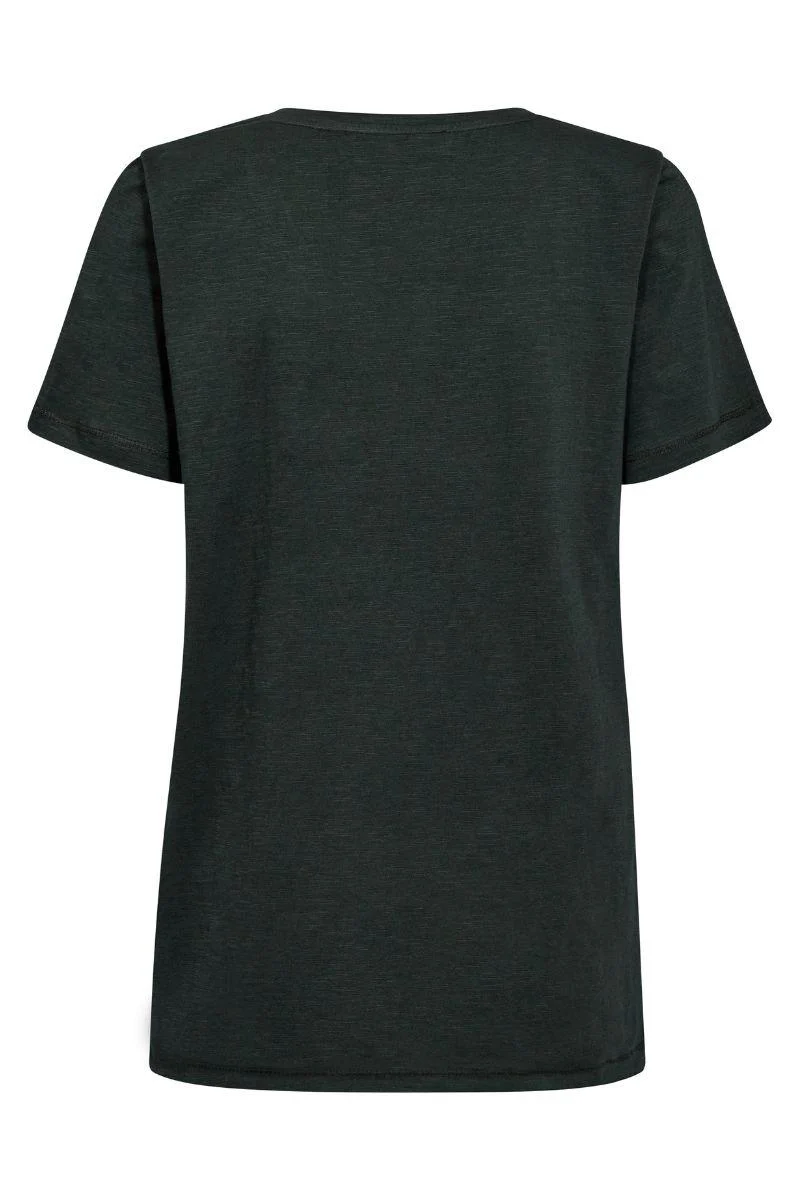 Nadine O-SS Deco Tee | Urban Chic | T-shirt fra Mos Mosh - Image 2