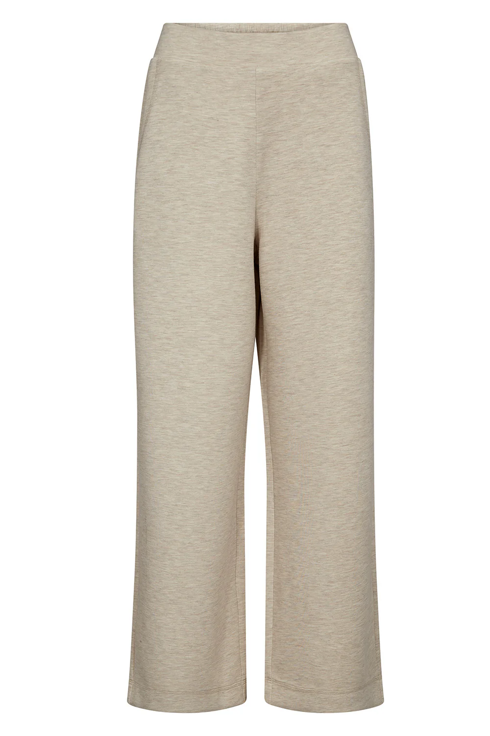 Namara Short Sweatpant Cropped | Sesame | Bluse fra Mos Mosh - Image 3