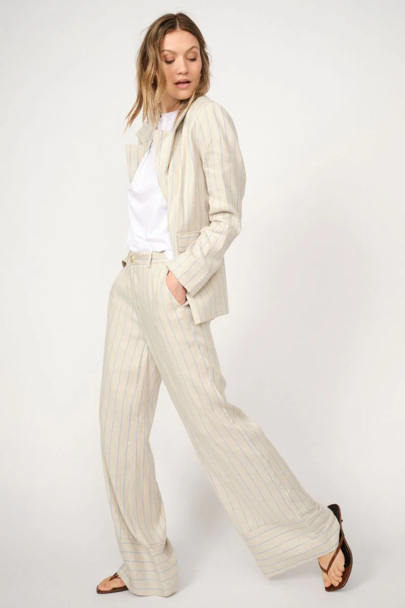 Nancy Miriam Blazer | Cement | Blazer fra Mos Mosh - Image 12