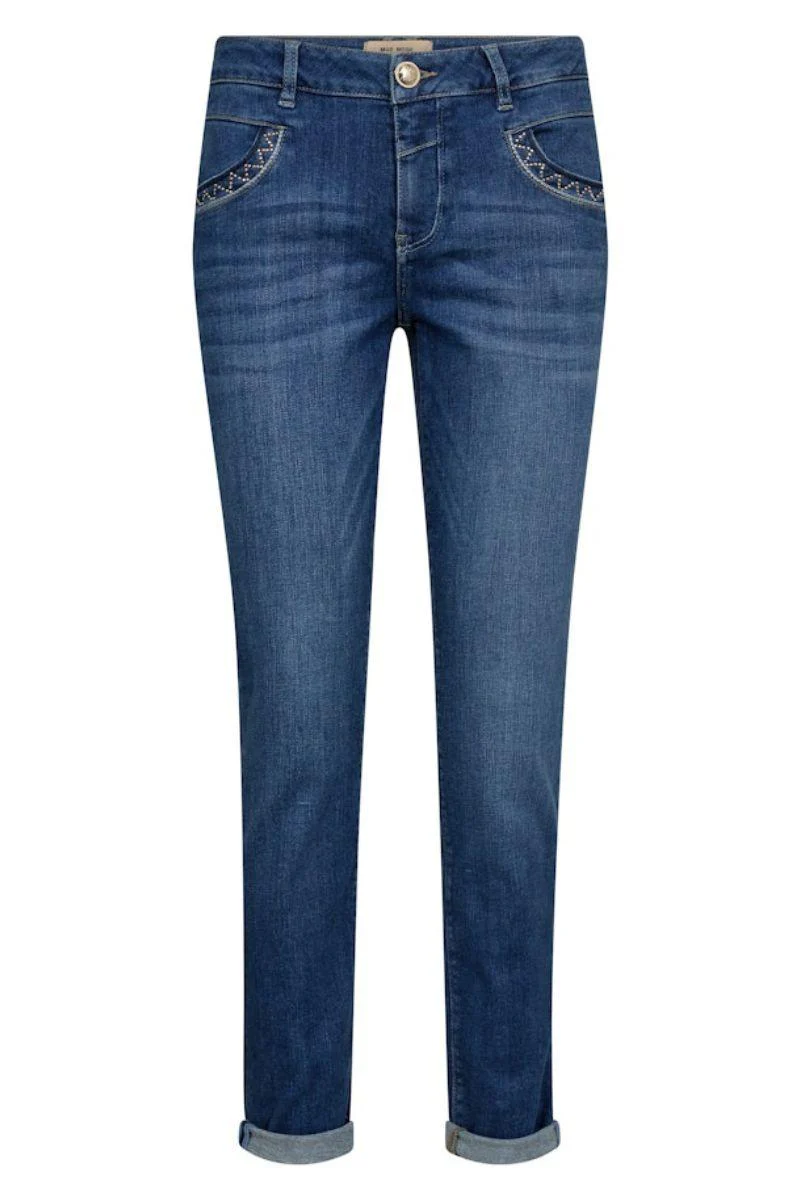 Naomi Jenny Jeans 30' | Blue | Jeans fra Mos Mosh