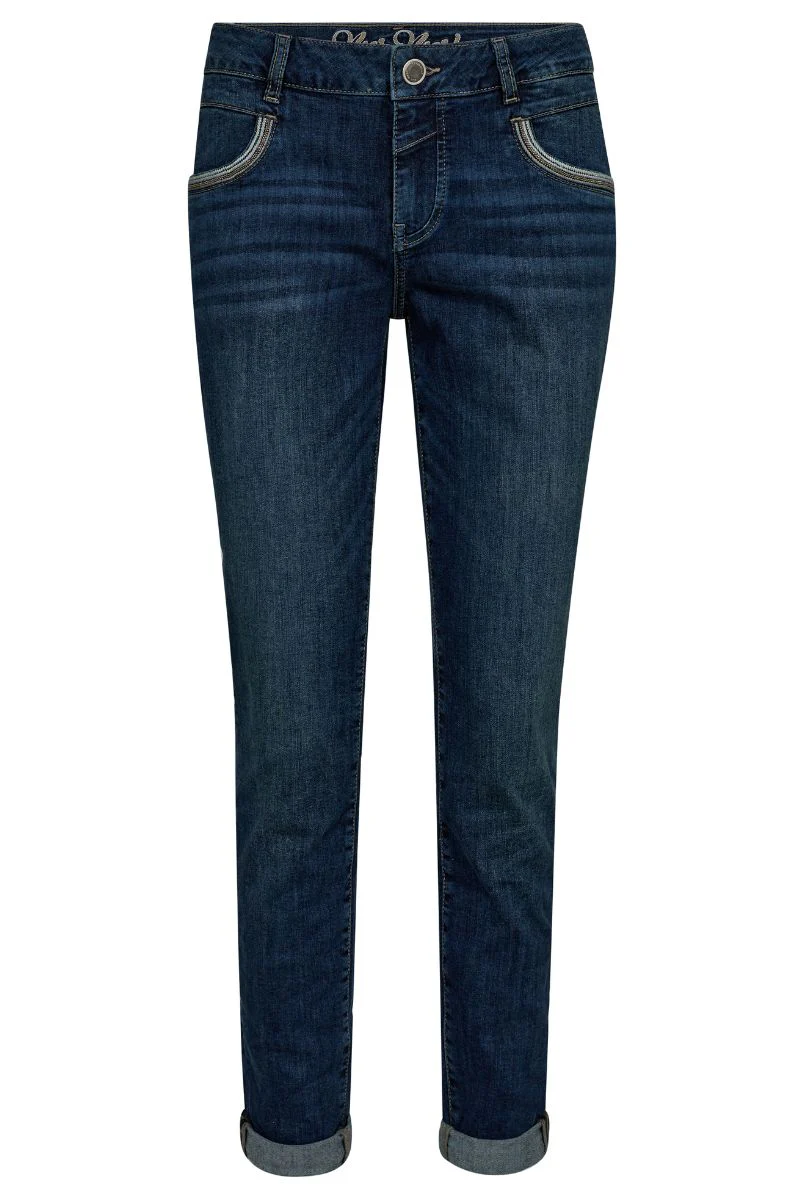 Naomi Marla Jeans Ankle | Blue | Jeans fra Mos Mosh - Image 2