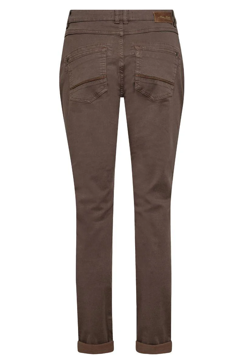 Naomi Treasure Pant Regular | Falcon | Bukser fra Mos Mosh - Image 4