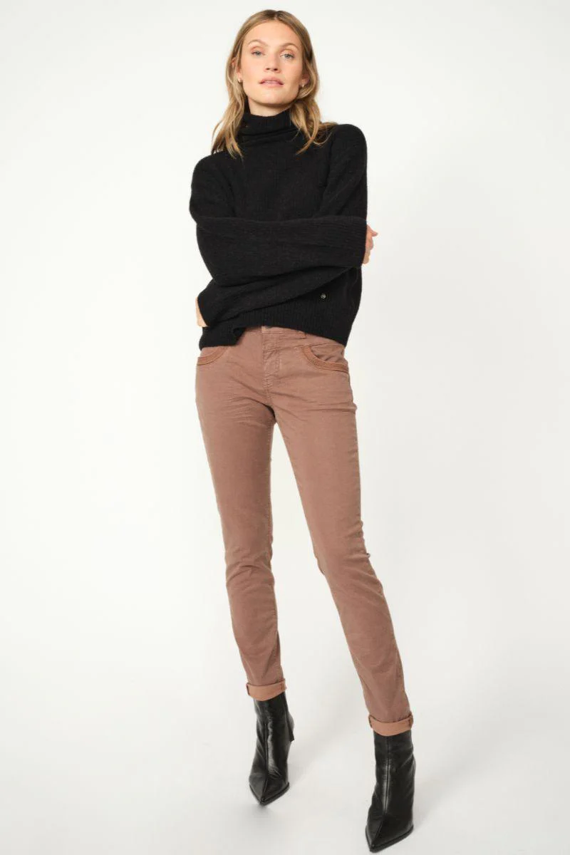 Naomi Treasure Pant Regular | Falcon | Bukser fra Mos Mosh - Image 5
