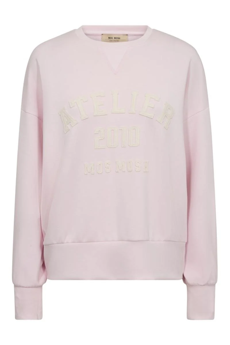 Nima O-LS Sweatshirt | Ballet Slipper | Bluse fra Mos Mosh