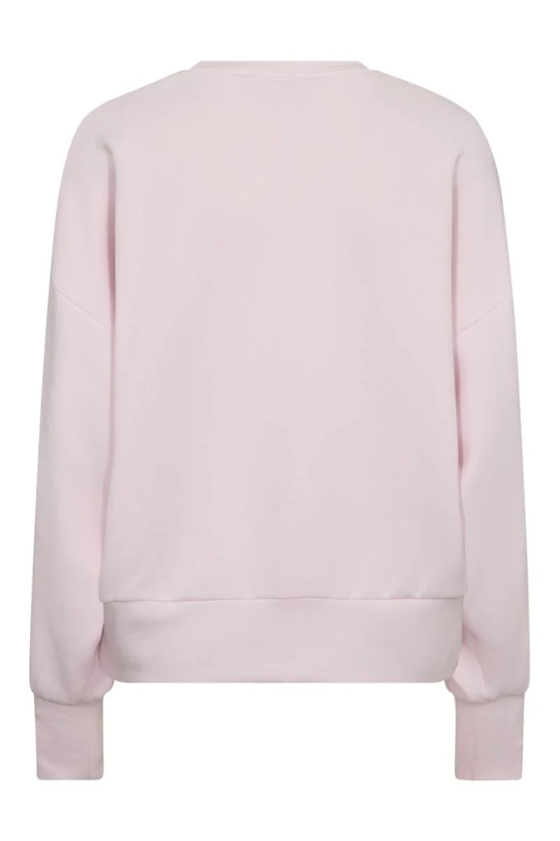 Nima O-LS Sweatshirt | Ballet Slipper | Bluse fra Mos Mosh - Image 2