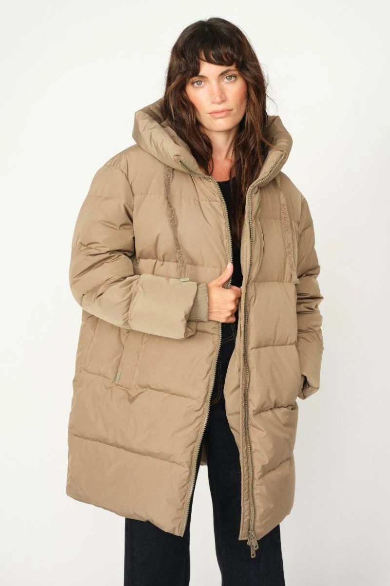 Nova Avon Down Jacket | Brindle | Jakke fra Mos Mosh - Image 2