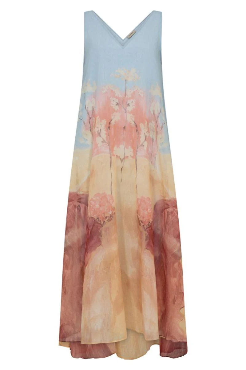 Nylo Landscape Dress | Skyway | Kjole fra Mos Mosh - Image 2