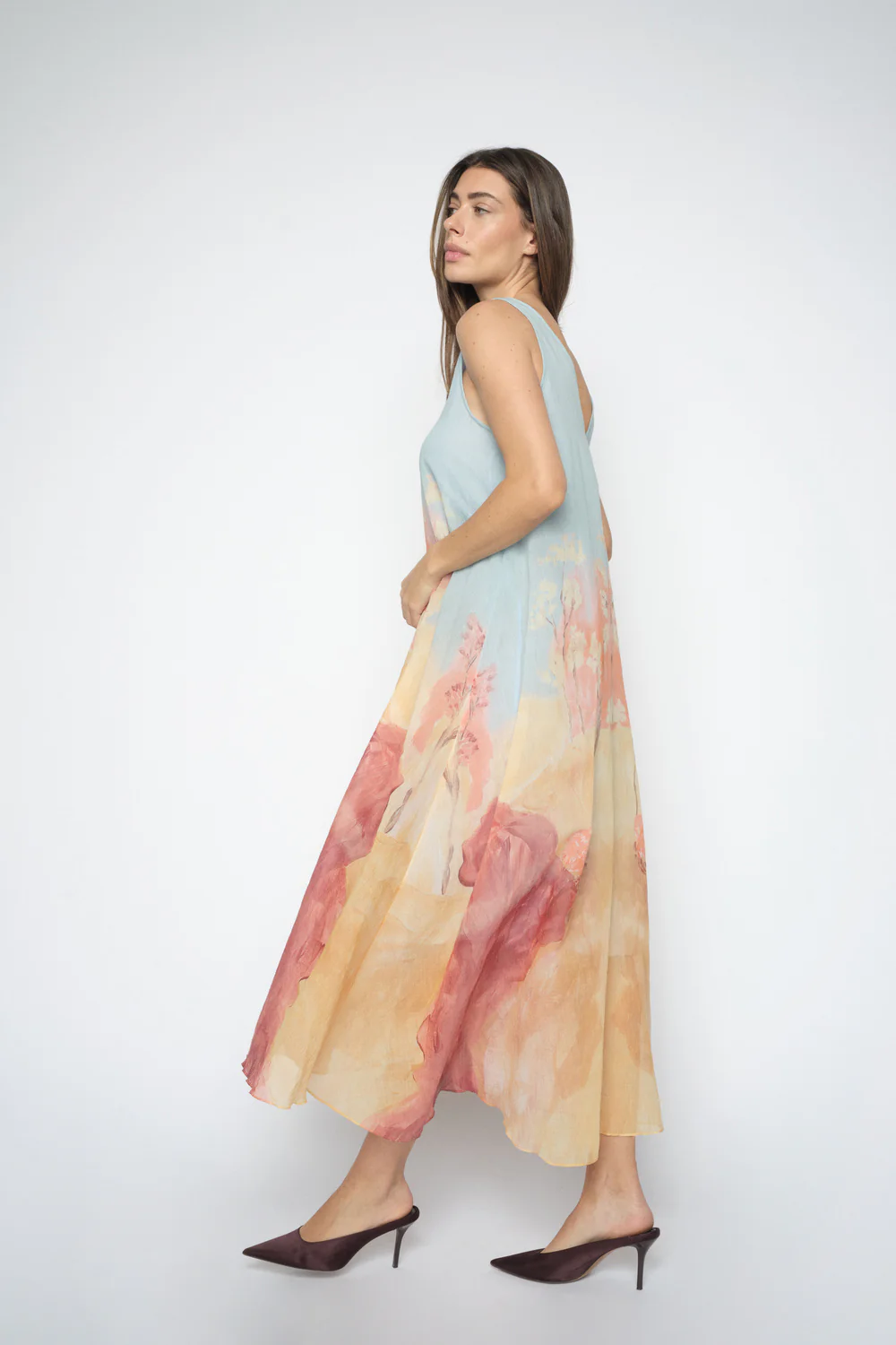 Nylo Landscape Dress | Skyway | Kjole fra Mos Mosh - Image 8