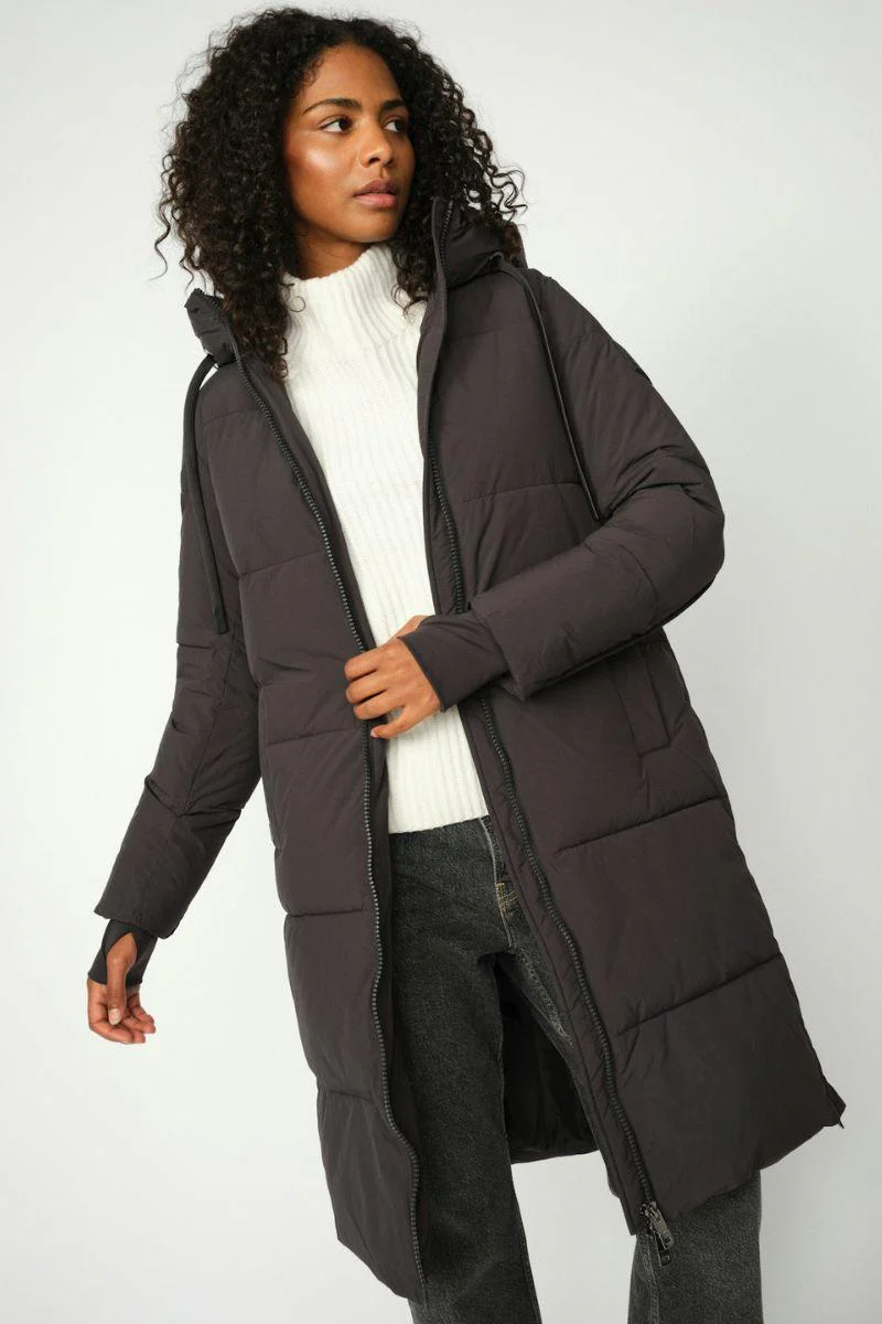 Ollie Terma Long Coat | Phantom | Jakke fra Mos Mosh - Image 3