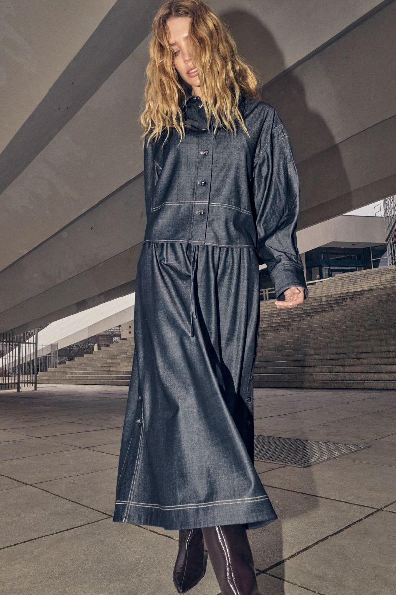 Poy Cilla Skirt | Black | Nederdel fra Mos Mosh - Image 11