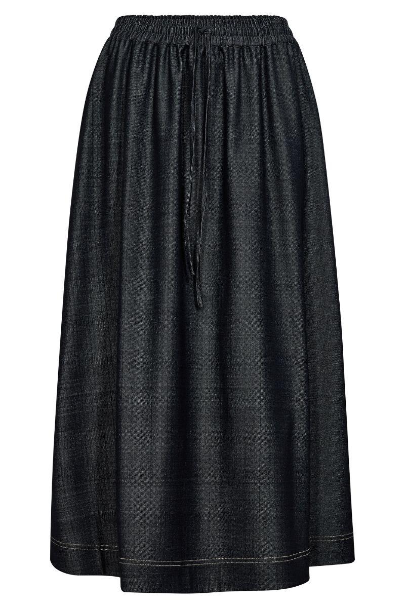 Poy Cilla Skirt | Black | Nederdel fra Mos Mosh - Image 2