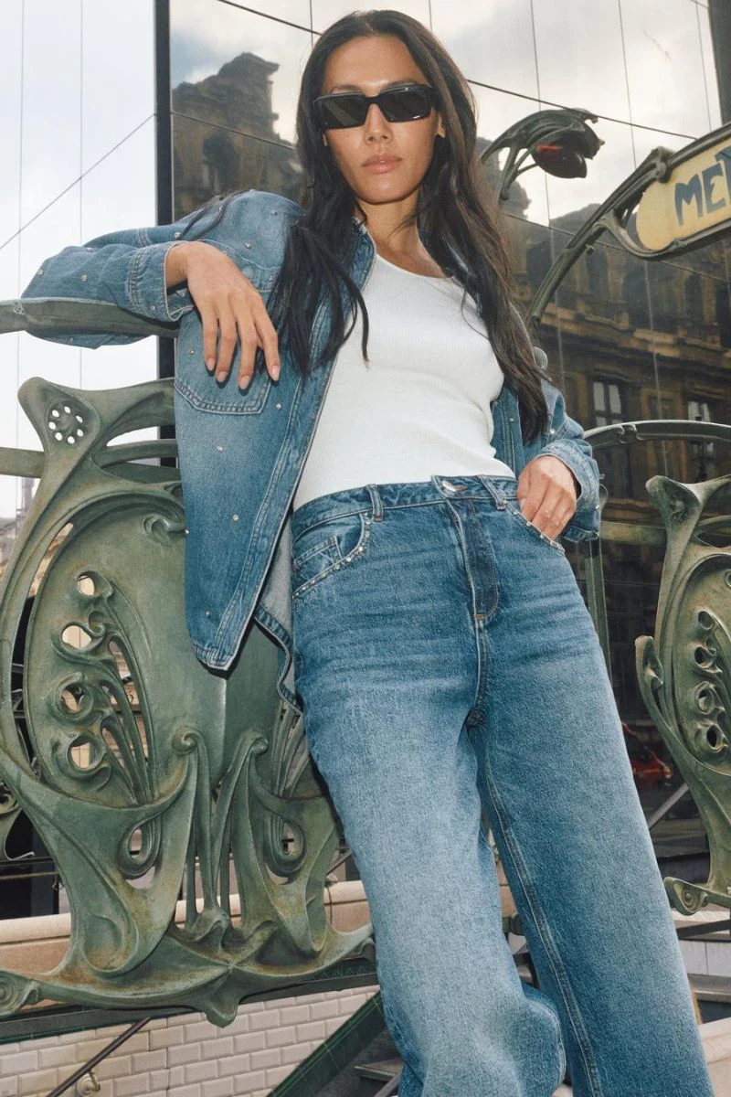 Relee Chrome Jeans Long | Mid Blue | Jeans fra Mos Mosh - Image 9