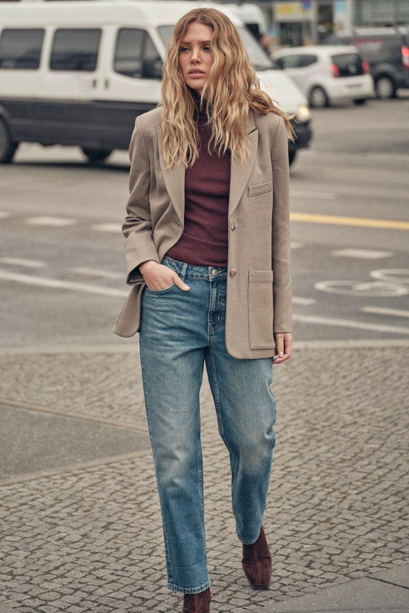 Relee Mai Jeans Regular | Blue Wash | Jeans fra Mos Mosh - Image 4