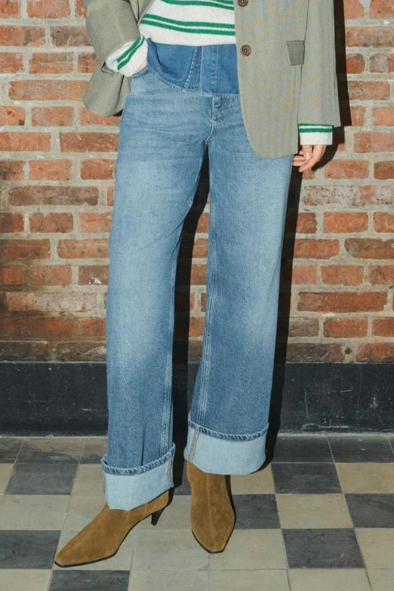 Relee Mai Jeans Regular | Blue Wash | Jeans fra Mos Mosh - Image 5